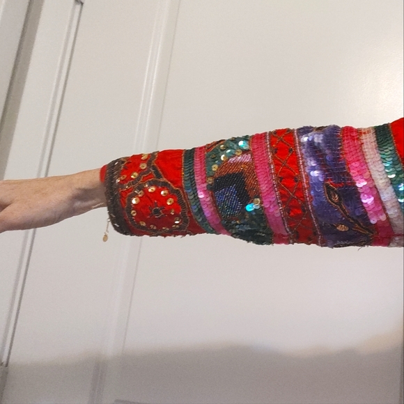 Nipton Night Sequin embellished Jacket - Picture 2 of 16